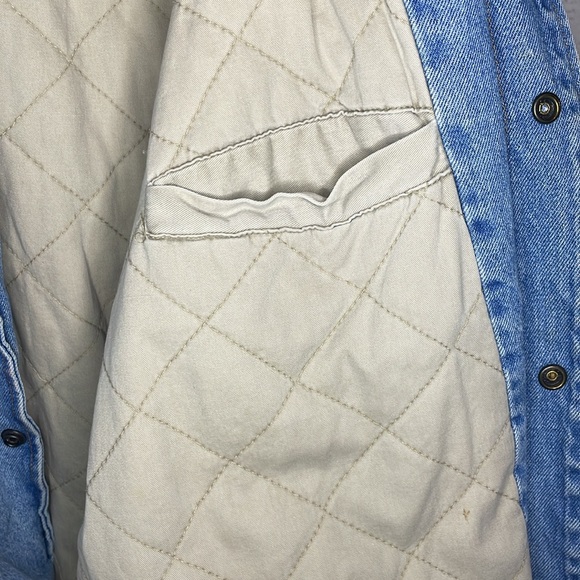 Vintage Disney Mickey Mouse Varsity Denim Jacket - Picture 10 of 10